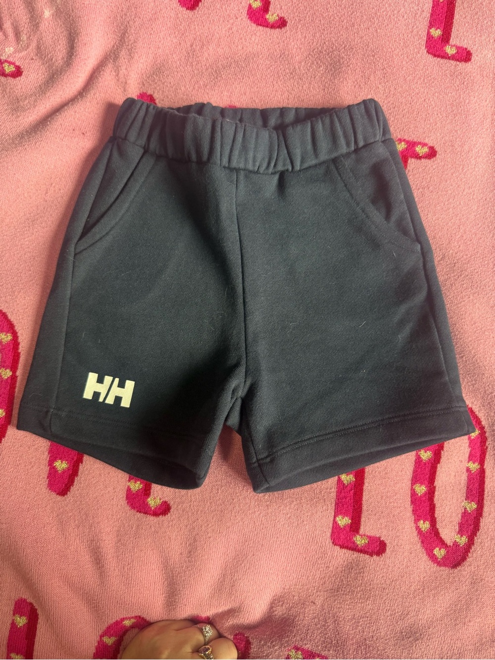 Helly Hansen Kids Navy Blue Elastic Waist Shorts